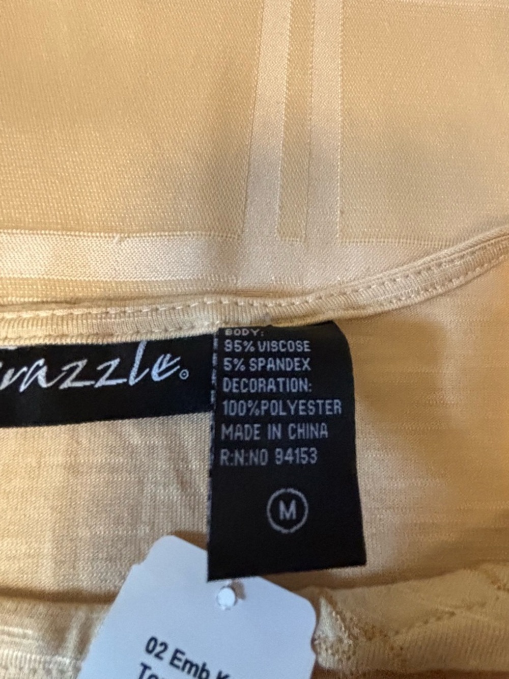 Frazzle Cream Floral Embroidered Long Sleeve Top - Picture 6 of 8